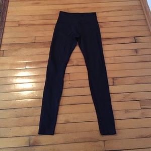 Lululemon black high waisted wunder unders