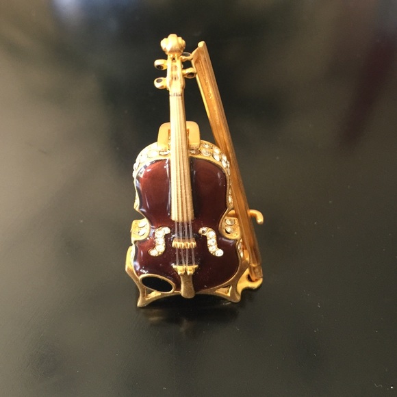 Estée Lauder Violin Compact for Solid Perfume - Picture 2 of 2
