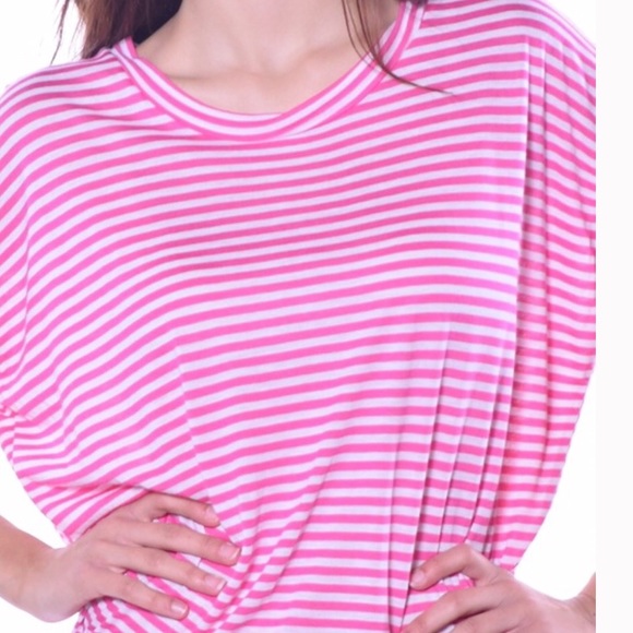 🎉HP🎉Pink Stripe Tunic - Picture 2 of 4
