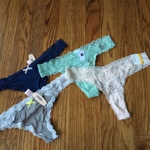 Size M thongs