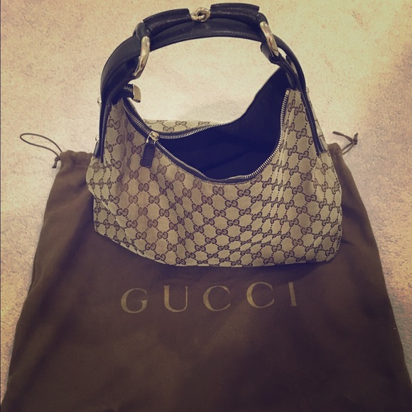 Authentic Gucci Horsebit Hobo