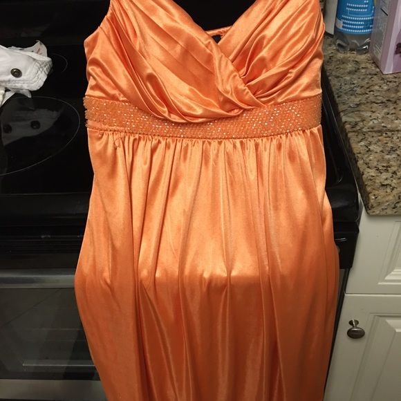 Orange Dress