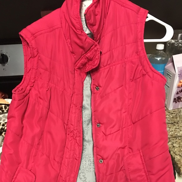 Pink vest