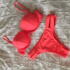 Bright Coral Bikini