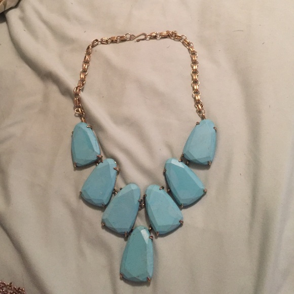 Kendra Scott turqouise harlow necklace