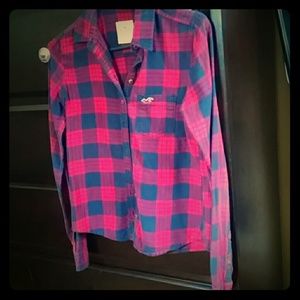 Hollister plaid