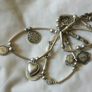 Lia Sophia Multi strand bracelet