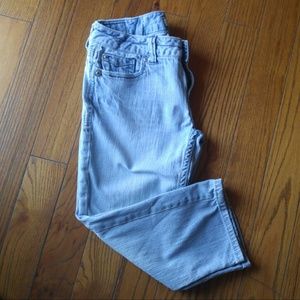 Aero denim capris