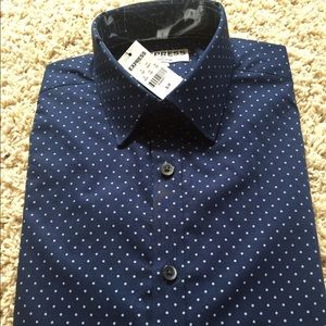 NWT Mens Express Dress Shirt