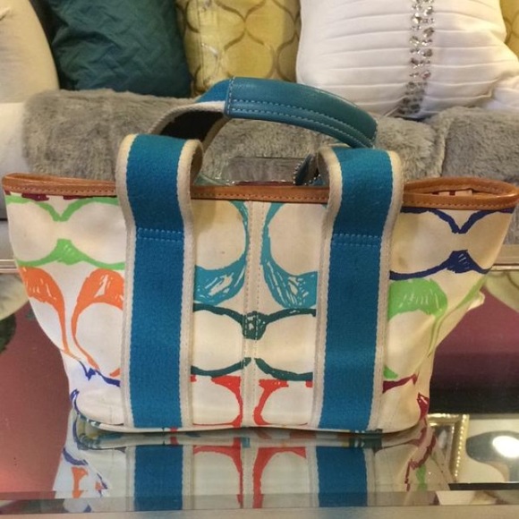 Small Coach handbag - Picture 2 of 4