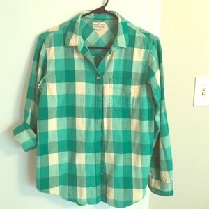 Madewell flannel button down