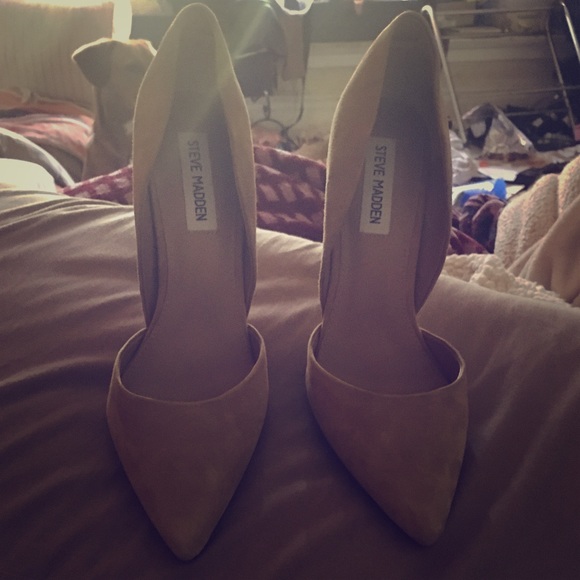 Tan Steve Madden Heels