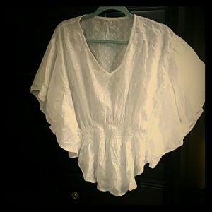 White summer shirt