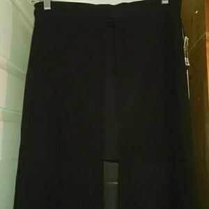 **FINAL PRICE DROP** Black Asymmetrical Skirt