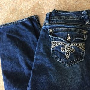 ROCK REVIVAL SKINNY JEAN SIZE 34