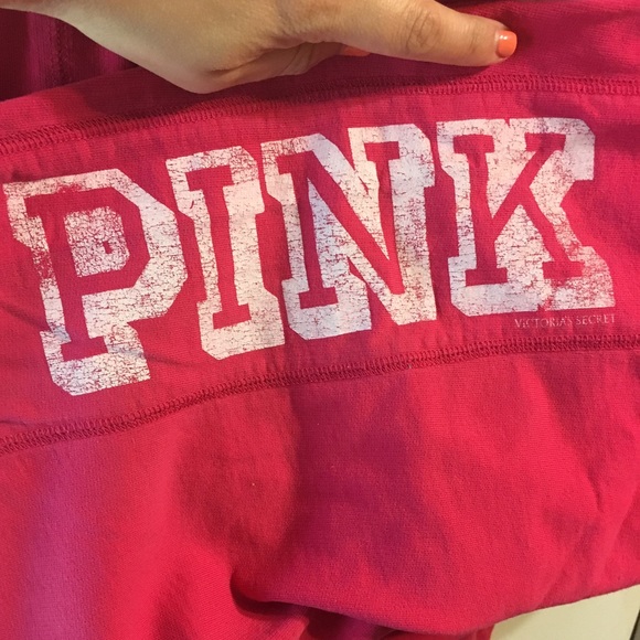 Victoria's Secret pink drawstring sweatpants