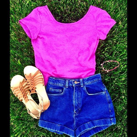 dELIA*s Nikki Solid Bow-Back Tee