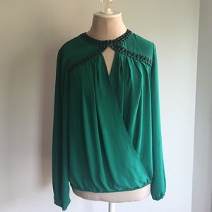 Emerald Green Blouse