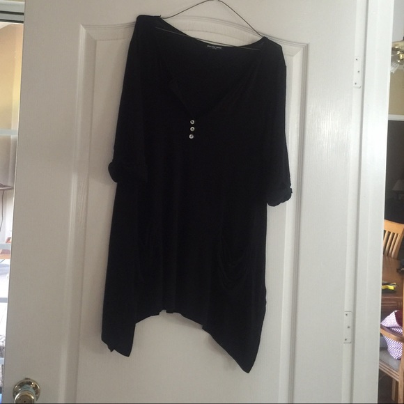 Asymmetrical tunic