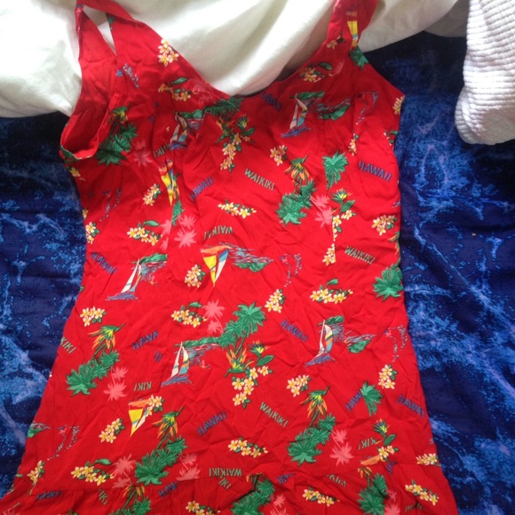 Hawaiian slip dress/cover up - Picture 1 of 1