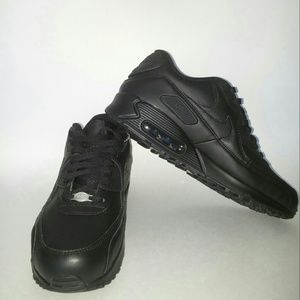 Nike Air Max 90 - Leather Triple Black