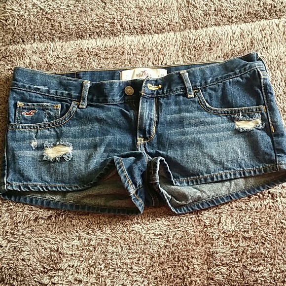 Hollister denim shorts