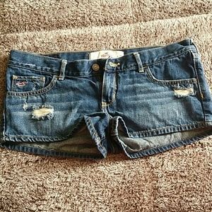 Hollister denim shorts