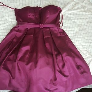 Cocktail strapless dress