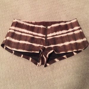 Acacia Bali leather shorts