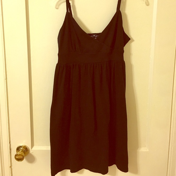 Baby doll dress with adjustable straps
