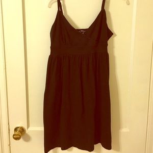Baby doll dress with adjustable straps