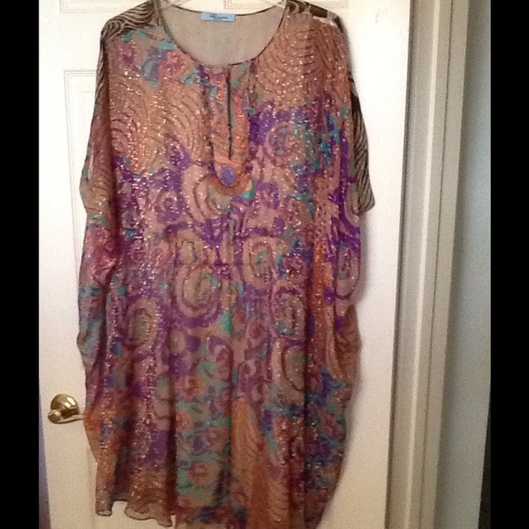 Final sale Blumarine Kaftan cocktail dress SIZE S