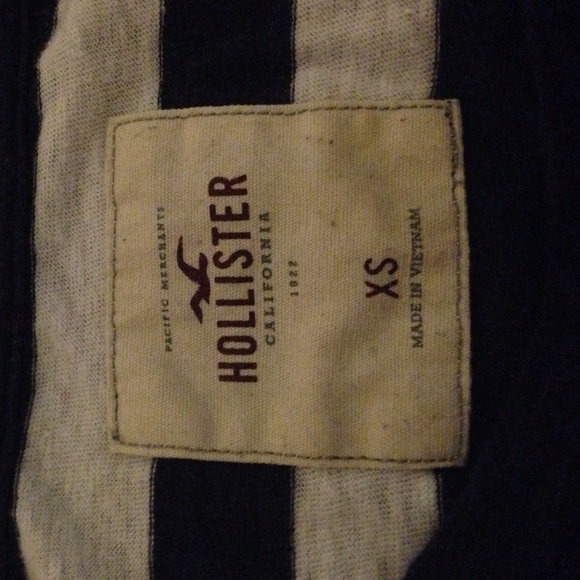 Blue and white stripped long sleeve - Picture 2 of 2