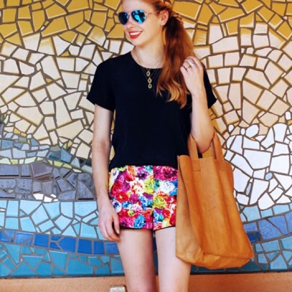 LAST CHANCE Prabal Gurung for Target Floral Shorts