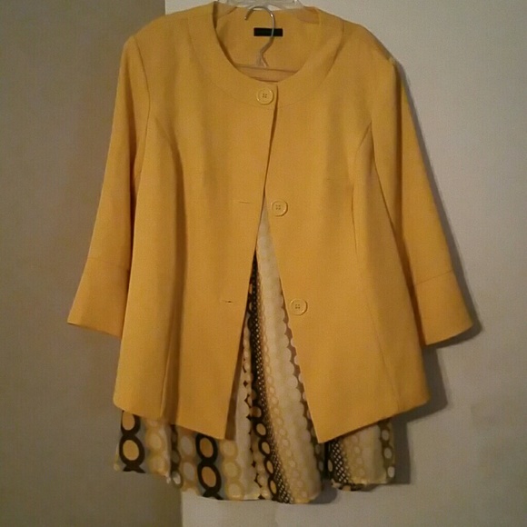 2-pc Skirt & Jacket Set