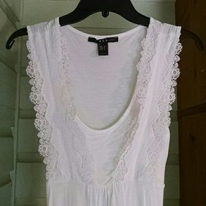 **FINAL PRICE DROP** White Sleeveless Blouse