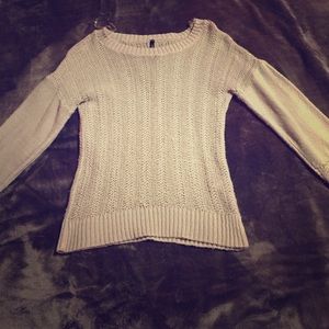 Light gray sweater