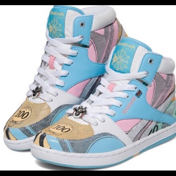 Limited edition Reebok Monopoly High Top