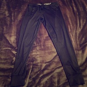 PINK black joggers