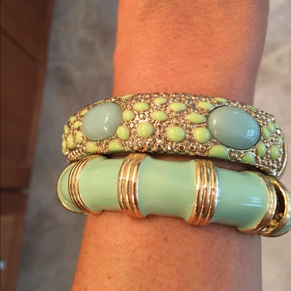 Jcrew enamel bracelets