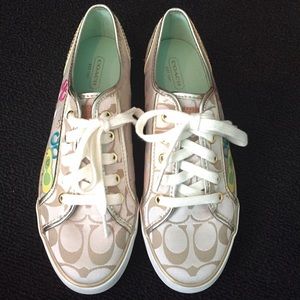 Gold Coach Sneakers