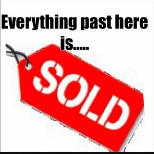 All items in this section is sold