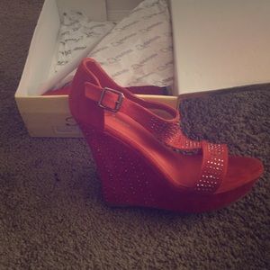 Orange wedges