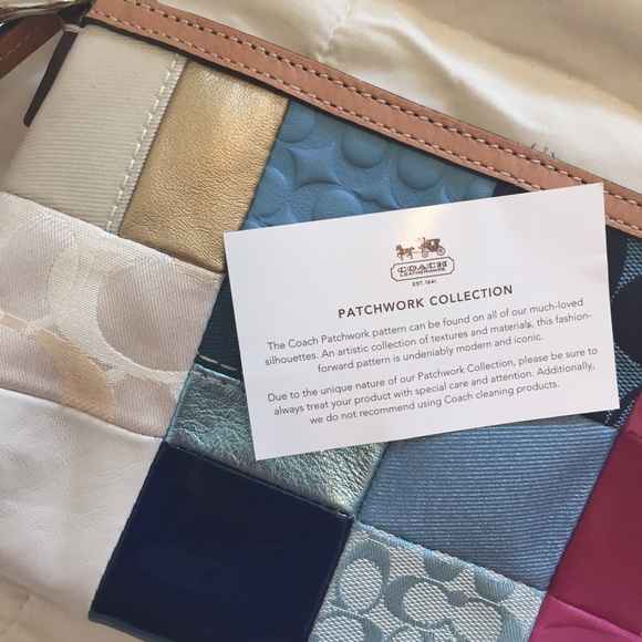 Coach patchwork collection clutch - Picture 3 of 3