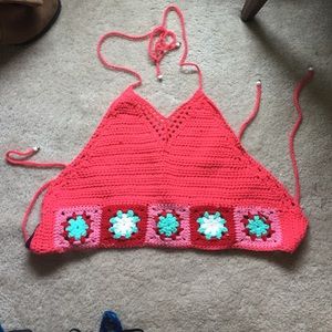 Handmade crotchet top