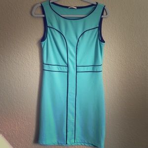 Business casual mint dress