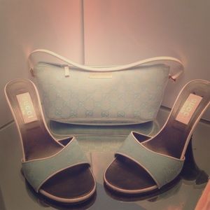 REAL GUCCI purse and matching pumps