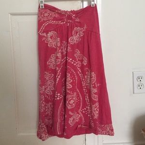 Strapless beach coverup dress