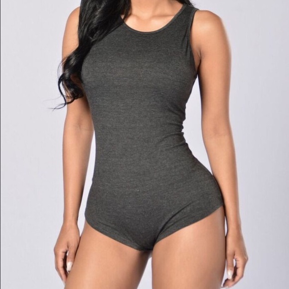 Fashion Nova Other - Grey romper