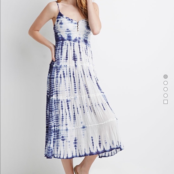 Tie-Dye Midi Dress